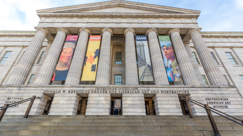 exterior shot of the Smithsonian