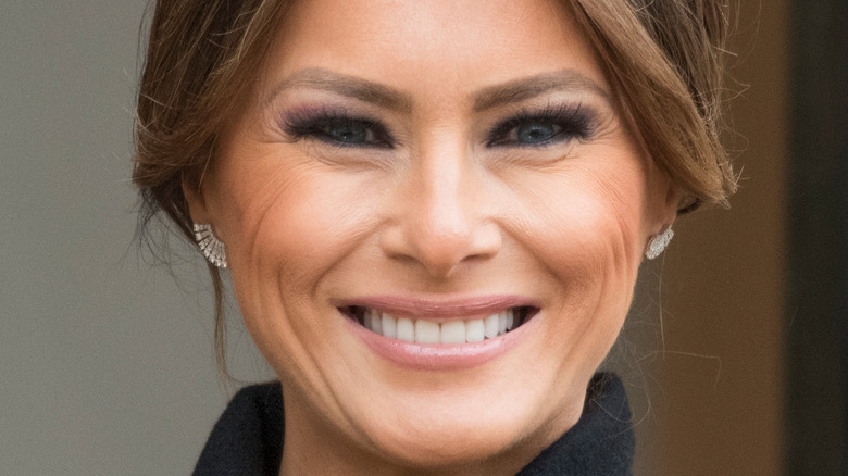 Melania Trump smiling 