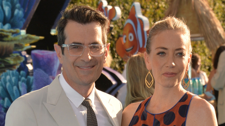 Ty and Holly Burrell at the "Finding Dory" premiere