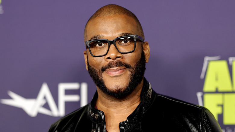 Tyler Perry smiling