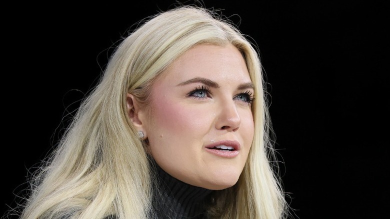 Erika Kirk speaks onstage during the New York Times DealBook Summit 2025 in New York City, NY