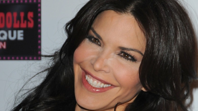 Lauren Sánchez attends the Pussycat Dolls Burlesque Saloon in Las Vegas, NV (2012)