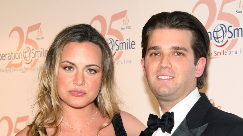 Vanessa Trump and Donald Trump Jr. photographed attending the Operation Smile 25th Anniversary Smile Collection Couture Event