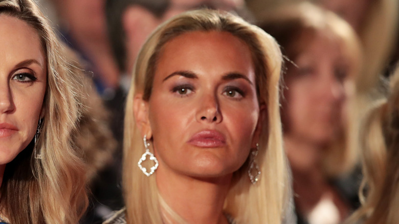 Vanessa Trump and daughter Tiffany at the second presidential debate in 2016