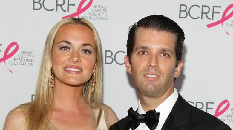 Vanessa Trump and Donald Trump Jr. at the Breast Cancer Research Foundation 2015 Pink Carpet Party