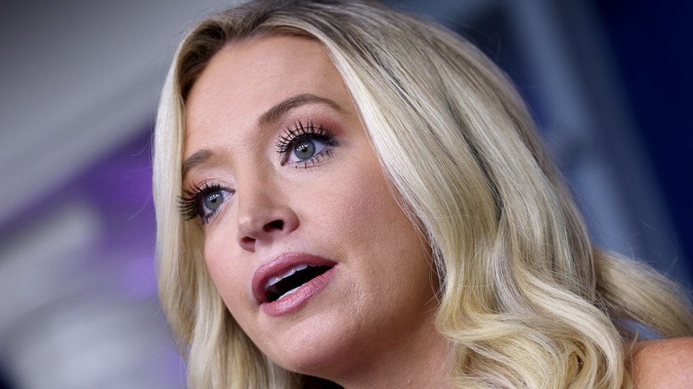 Kayleigh McEnany during a White House press briefing in August 2020