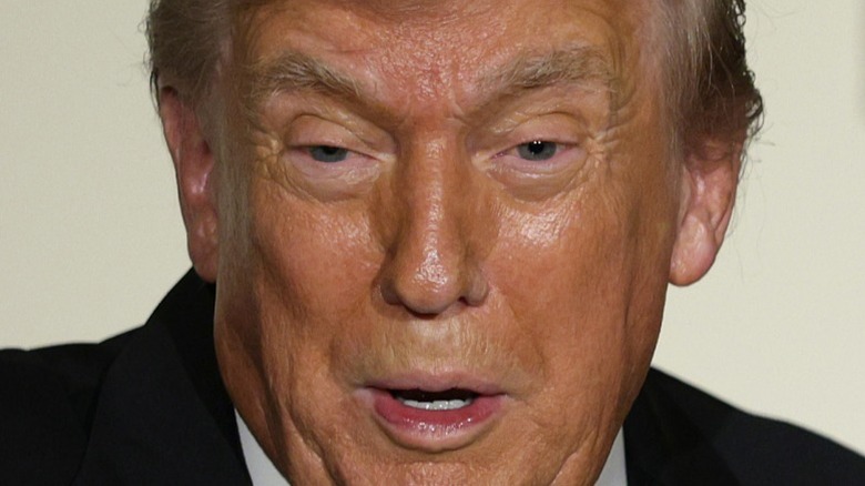 Donald Trump delivers remarks during the Congressional Ball in Washington, DC (2025)