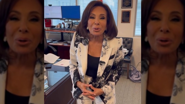 Jeanine Pirro in her office.