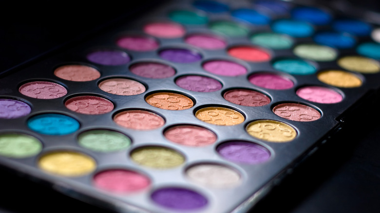 vibrant eyeshadow pallete