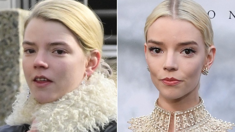 Anya Taylor-Joy no makeup