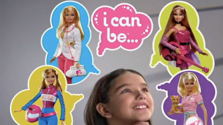 Barbie in different costumes