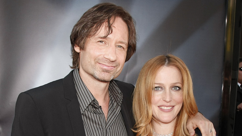 Gillian Anderson and David Duchovny
