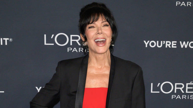 Kris Jenner at the L'Oréal Paris Women of Worth at Academy Museum of Motion Pictures in December 2025