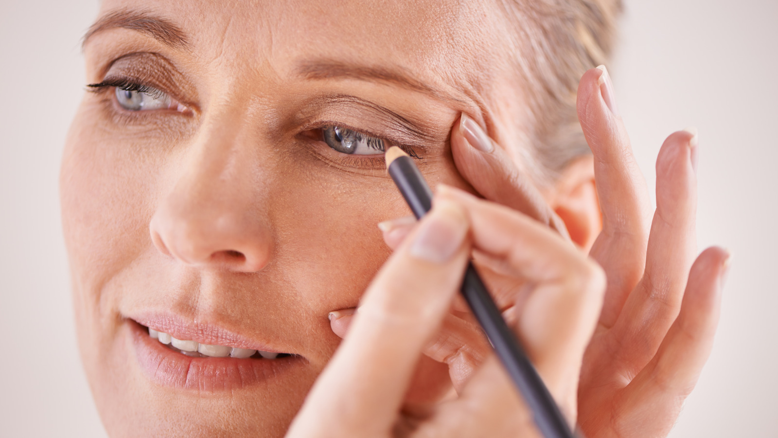 Use Your Blow Dryer To Get The Most Out Of Your Dried Out Eyeliner