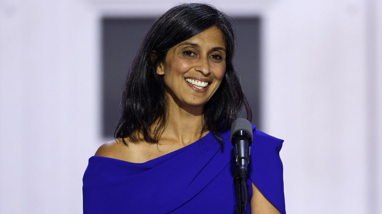 Usha Vance smiling