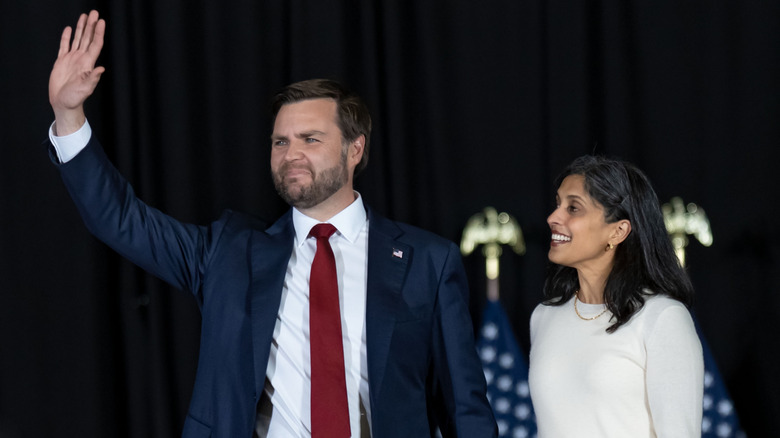 JD Vance and Usha Vance in November 2024