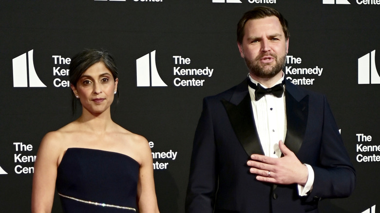 Second lady Usha Vance and Vice President JD Vance at The Kennedy Center