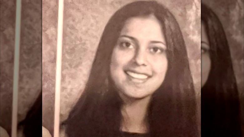 Usha Vance's high school yearbook picture