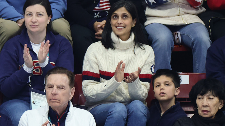 Usha Vance at the 2026 Milano Cortina Olympics