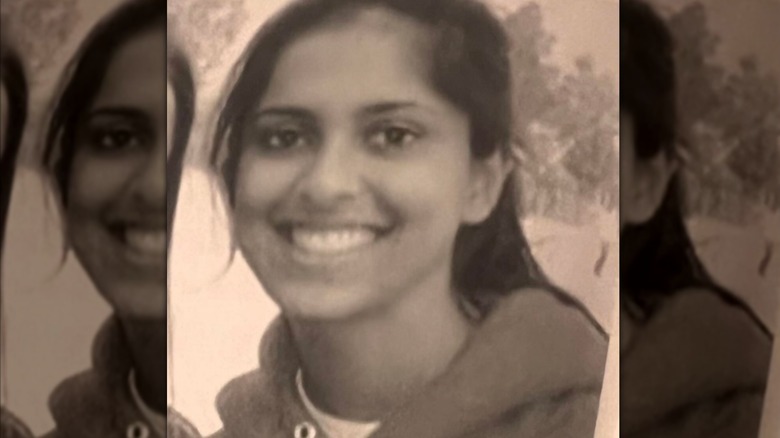 Usha Vance in a high school yearbook shot