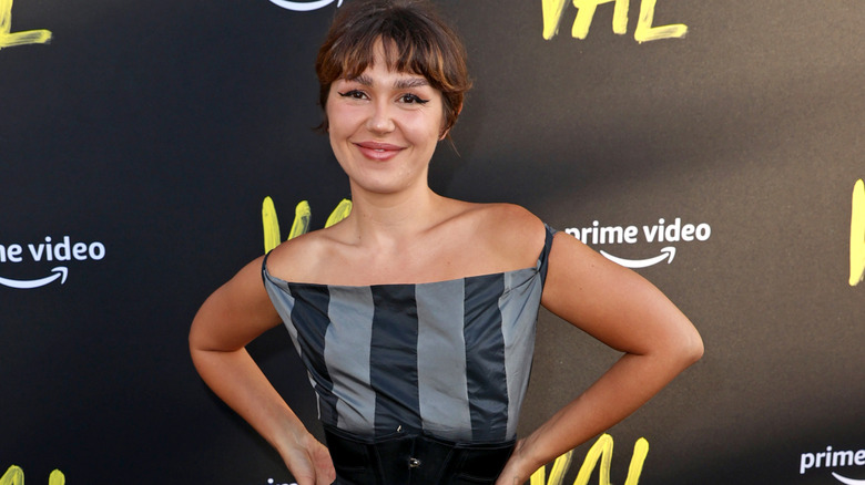 Mercedes Kilmer attends the Premiere of Amazon Studios' "VAL" at DGA Theater Complex on August 03, 2021 in Los Angeles, California.