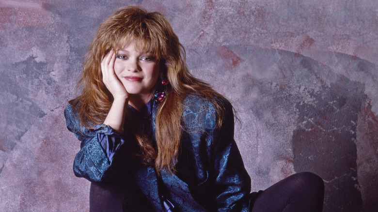 Valerie Bertinelli resting face on hand