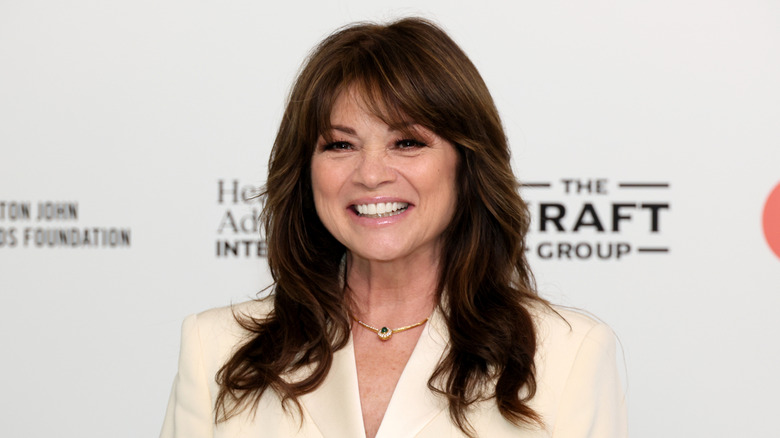 Valerie Bertinelli smiling at Elton John AIDS Foundation Academy Awards Viewing Party in 2024