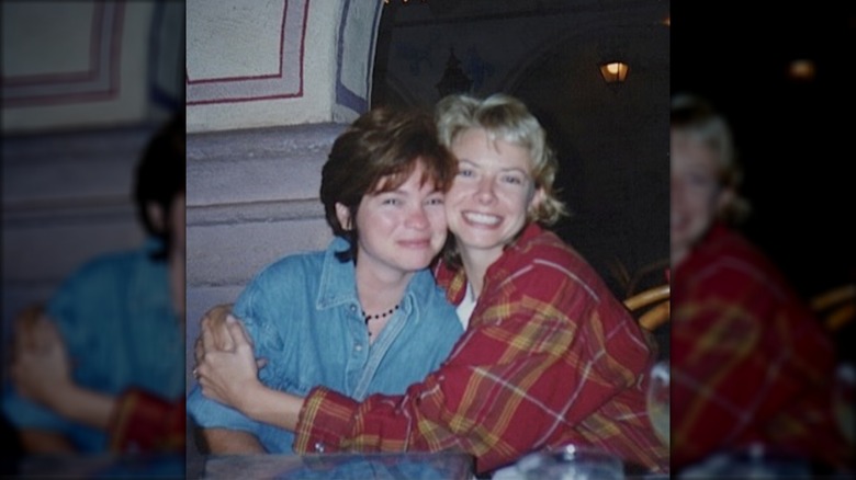 Valerie Bertinelli and Faith Ford smiling