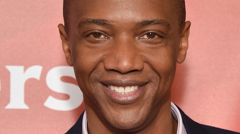 J. August Richards smiling