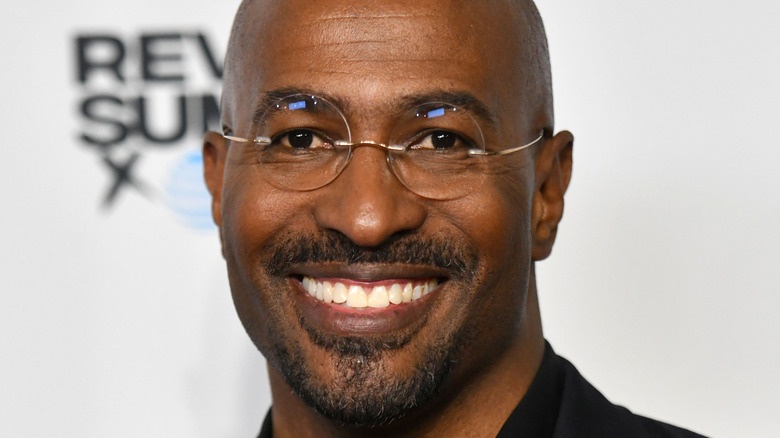 CNN commentator Van Jones smiling