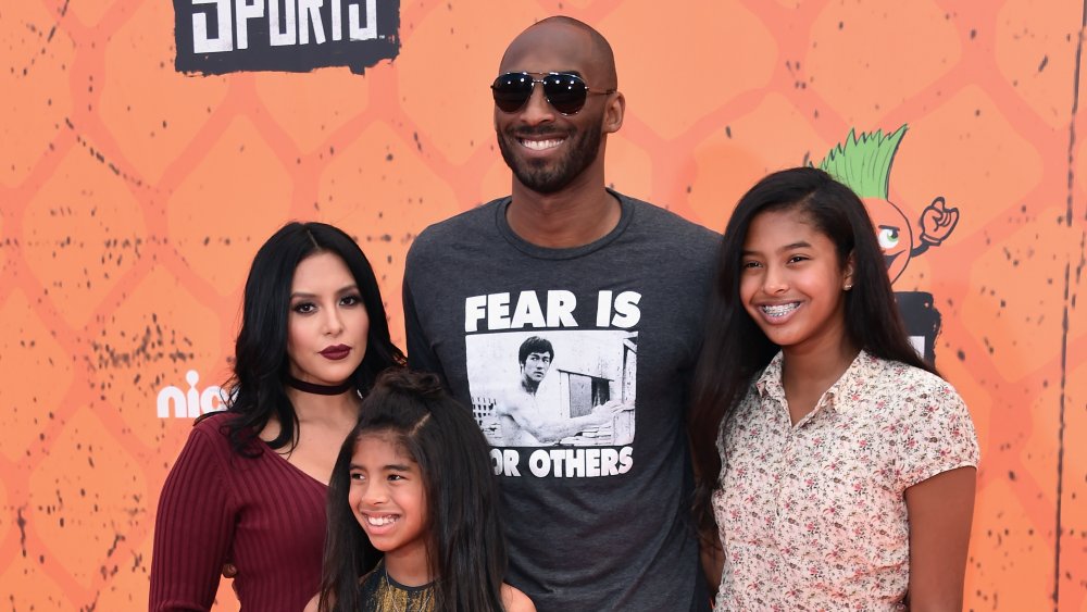 Vanessa, Kobe, and Gianna Bryant