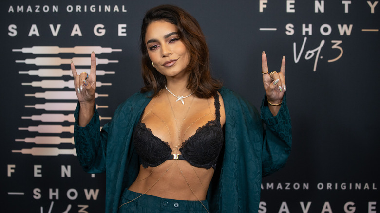 Vanessa Hudgens at event for SavagexFenty fashion show on Amazon Prime
