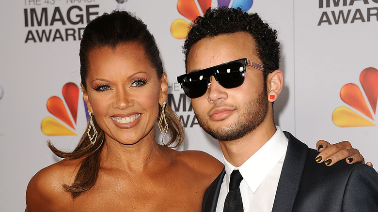 Vanessa Williams and Devin Hervey