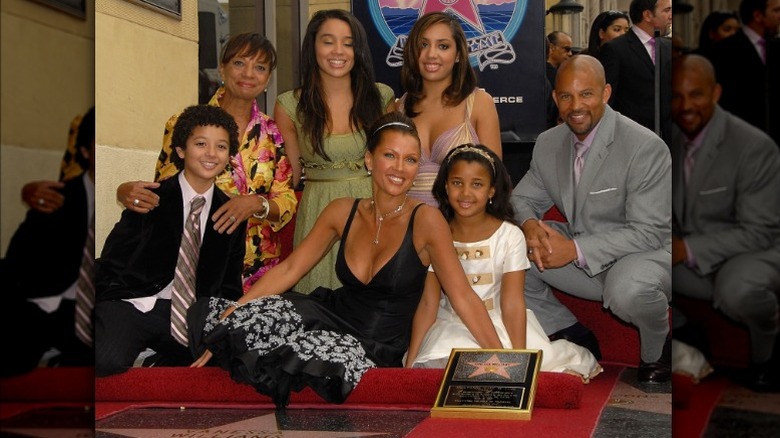 Vanessa Williams and her family