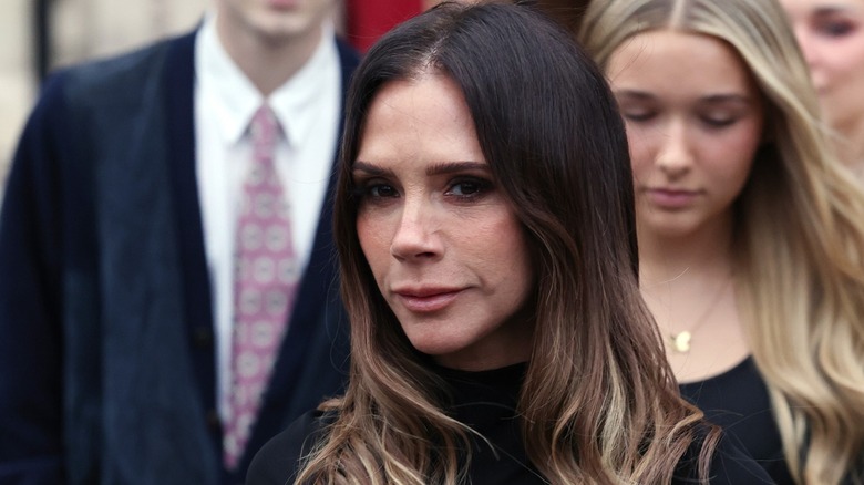 Victoria Beckham leaves her hotel during Paris Fashion Week in France (2026)