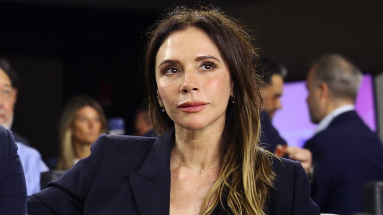 Victoria Beckham attends the 2025 MLS Cup Playoff match in Fort Lauderdale, FL