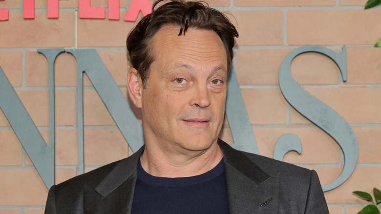 Vince Vaughn smiling at a Netflix event