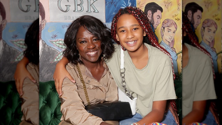 Viola Davis and her daughter Genesis Tallon