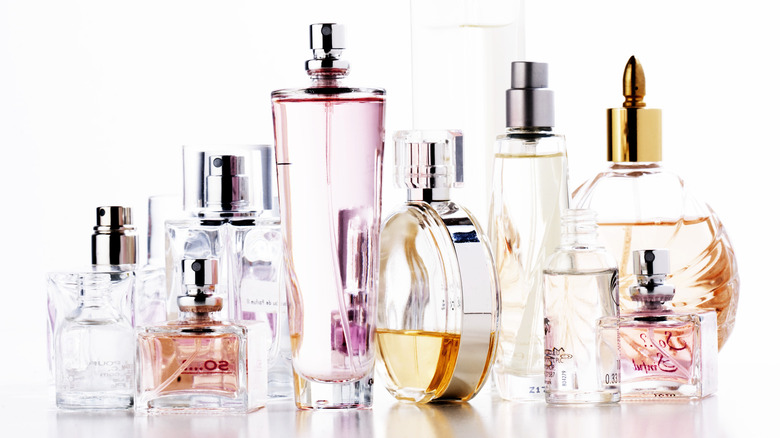 perfume bottles