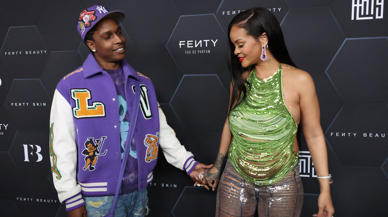 A$AP Rocky and Rihanna