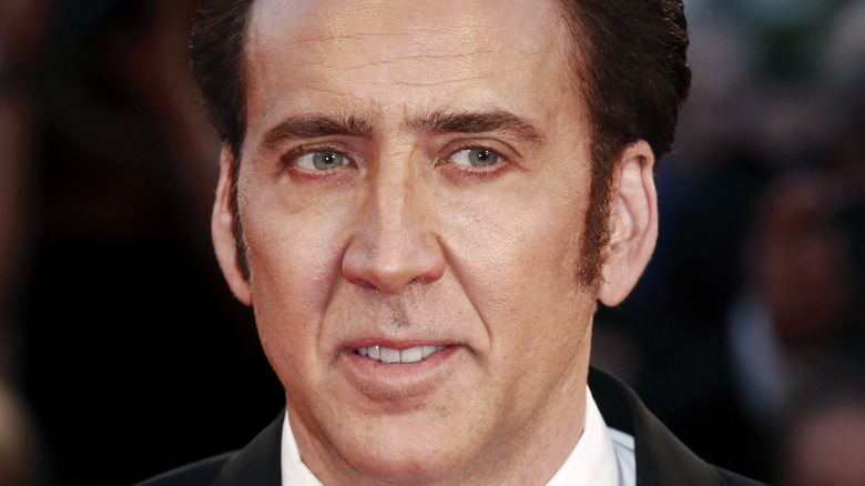 Nicolas Cage smiling 