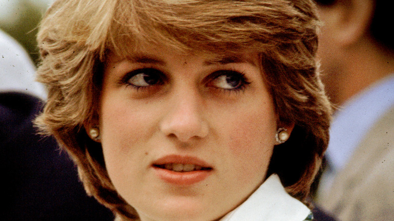 Princess Diana in Hampshire in 1981