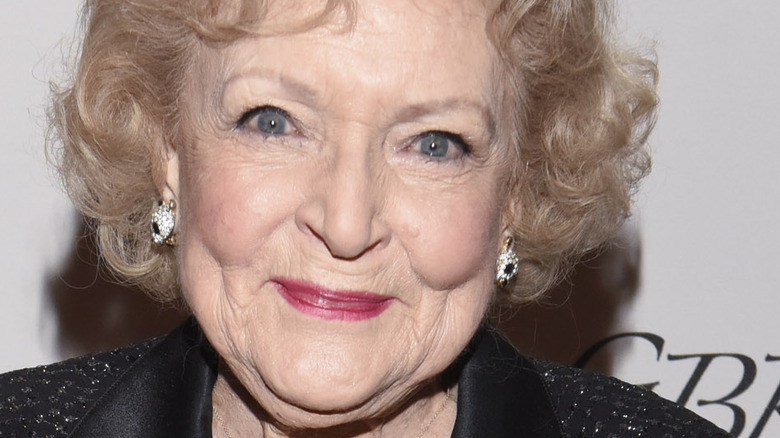 Betty White smiling