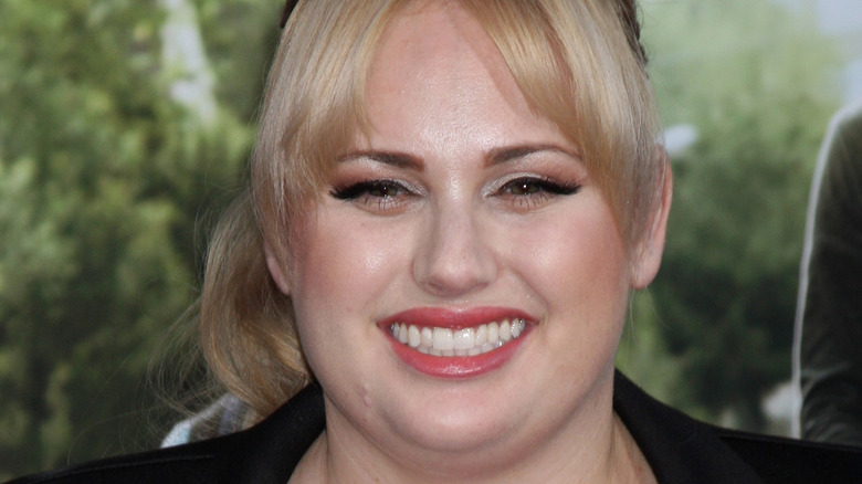 Rebel Wilson on the red carpet