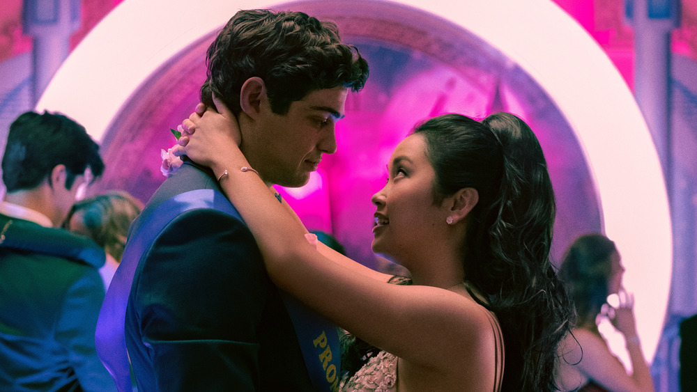 Lara Jean and Peter at prom