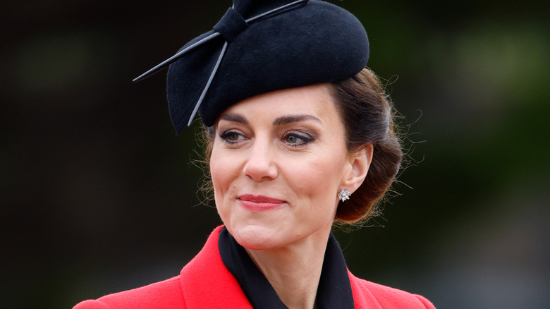 Princess Catherine in red, Windsor event 2023