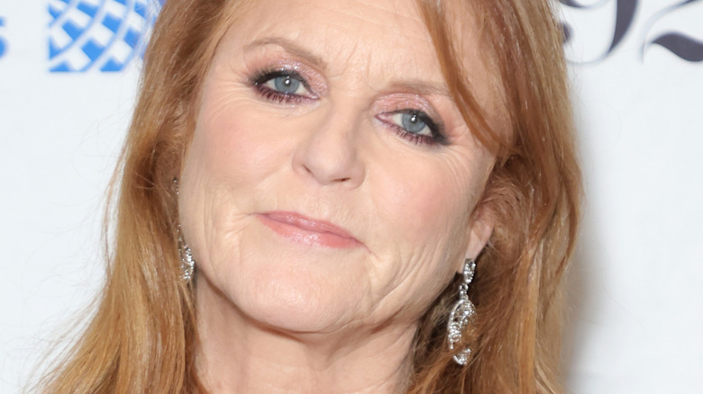 Sarah Ferguson posing at New York City event 2023