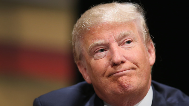 Donald Trump thinking