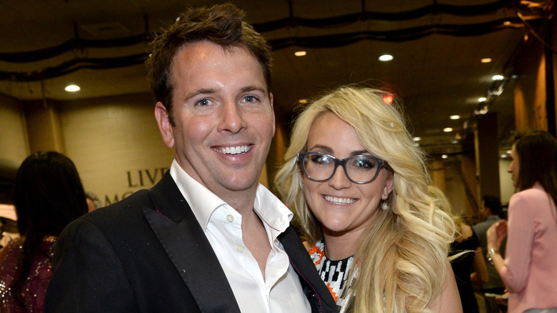 Jamie Watson and Jamie Lynn Spears smiling while posing together