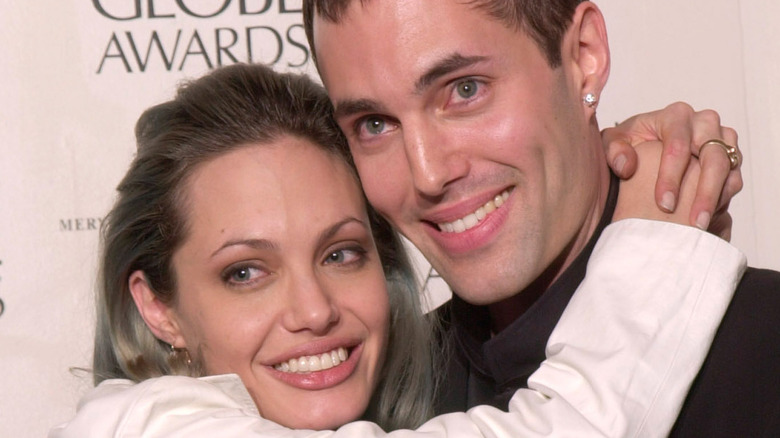 Angelina Jolie and her brother James Haven